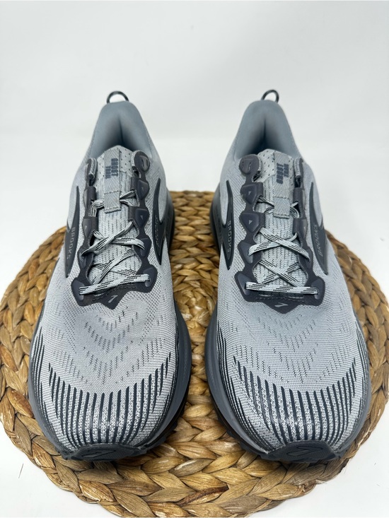 BROOKS Ghost Trail Running Shoes Gray Blackened Pearl Size 12.5 Men\'s main image 6